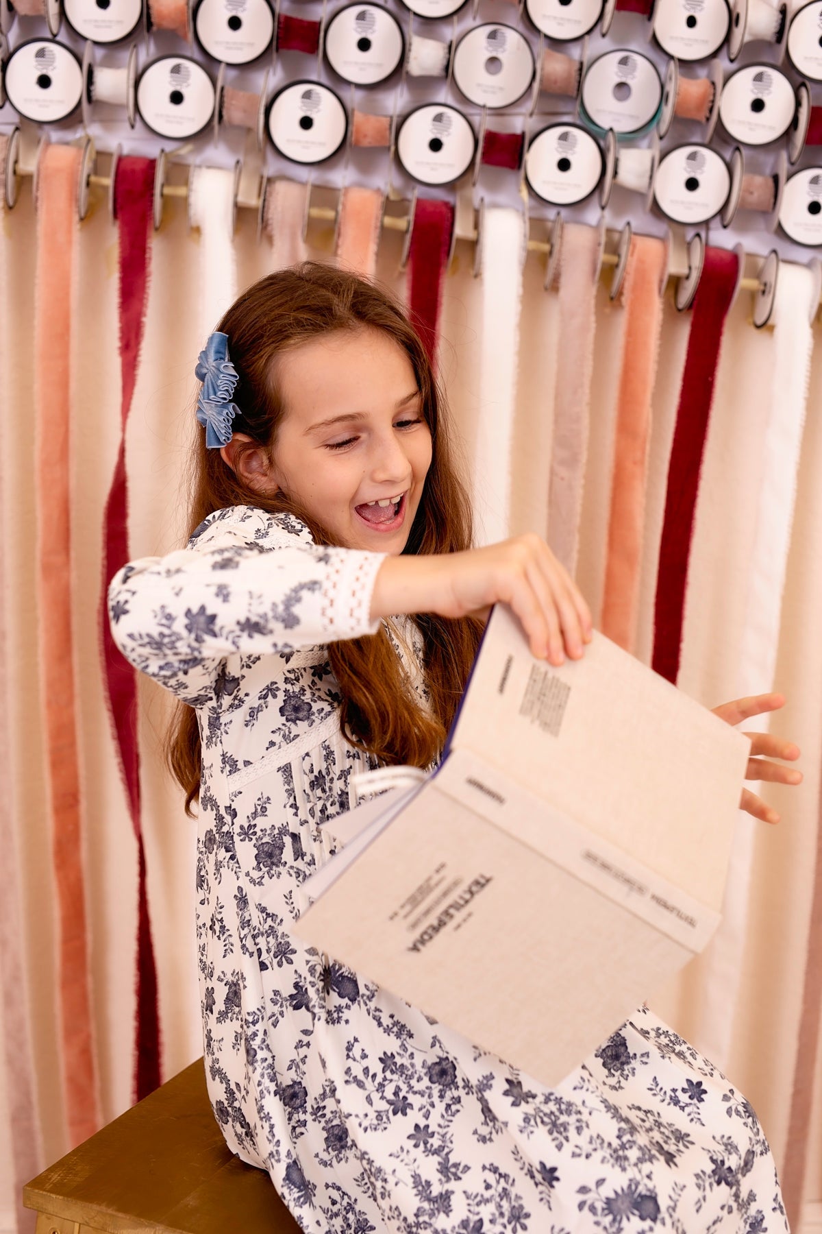 Velvet Pleated Butterfly Bow Clip Set - Taupe (Handmade in the USA!)