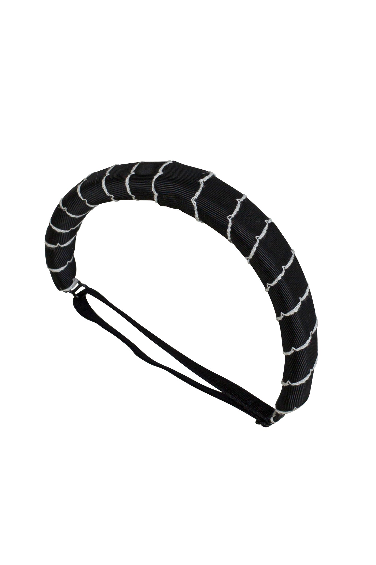 Puffed Moonstitch Wrap - Black