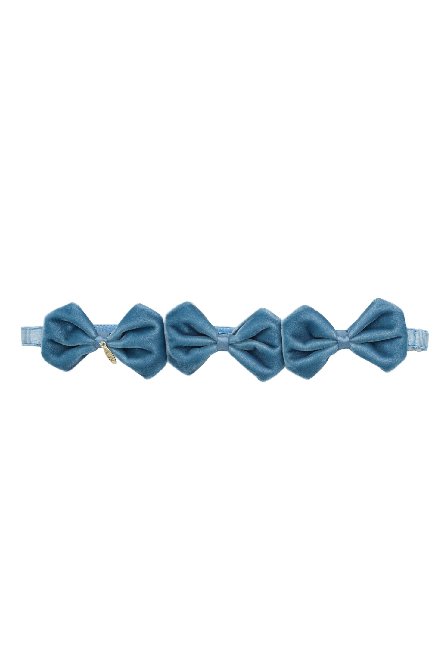 Tendu Velvet Wrap - Blue Denim