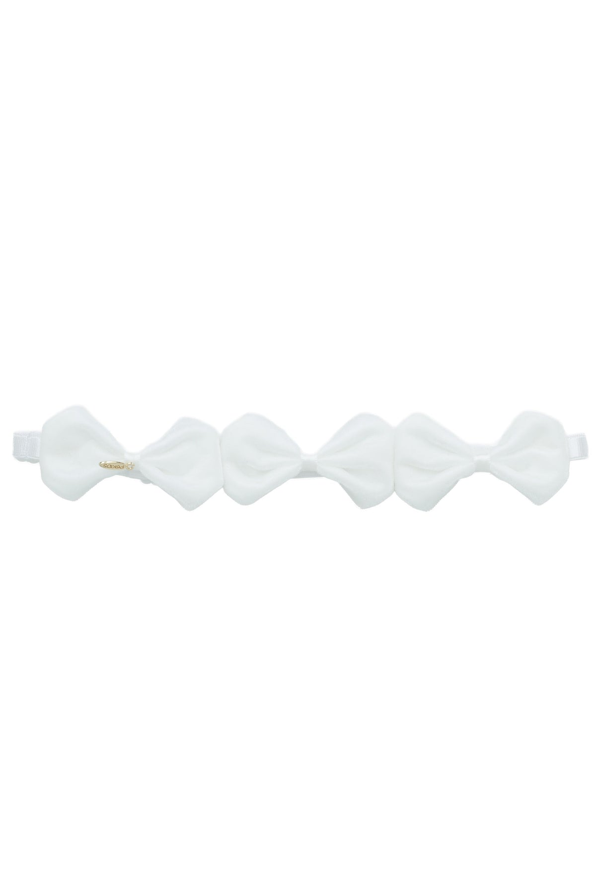 Tendu Velvet Wrap - White