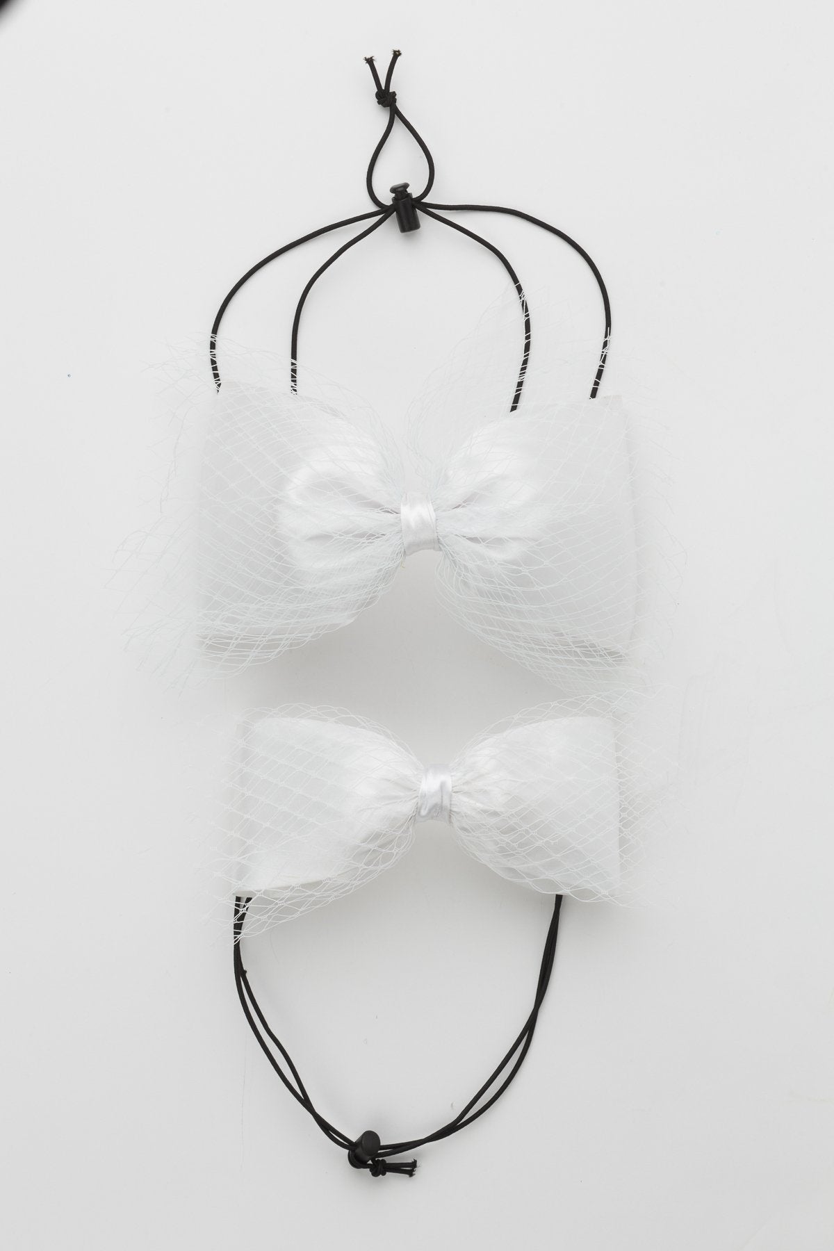 Avant Garde Bow Grand - White - PROJECT 6, modest fashion