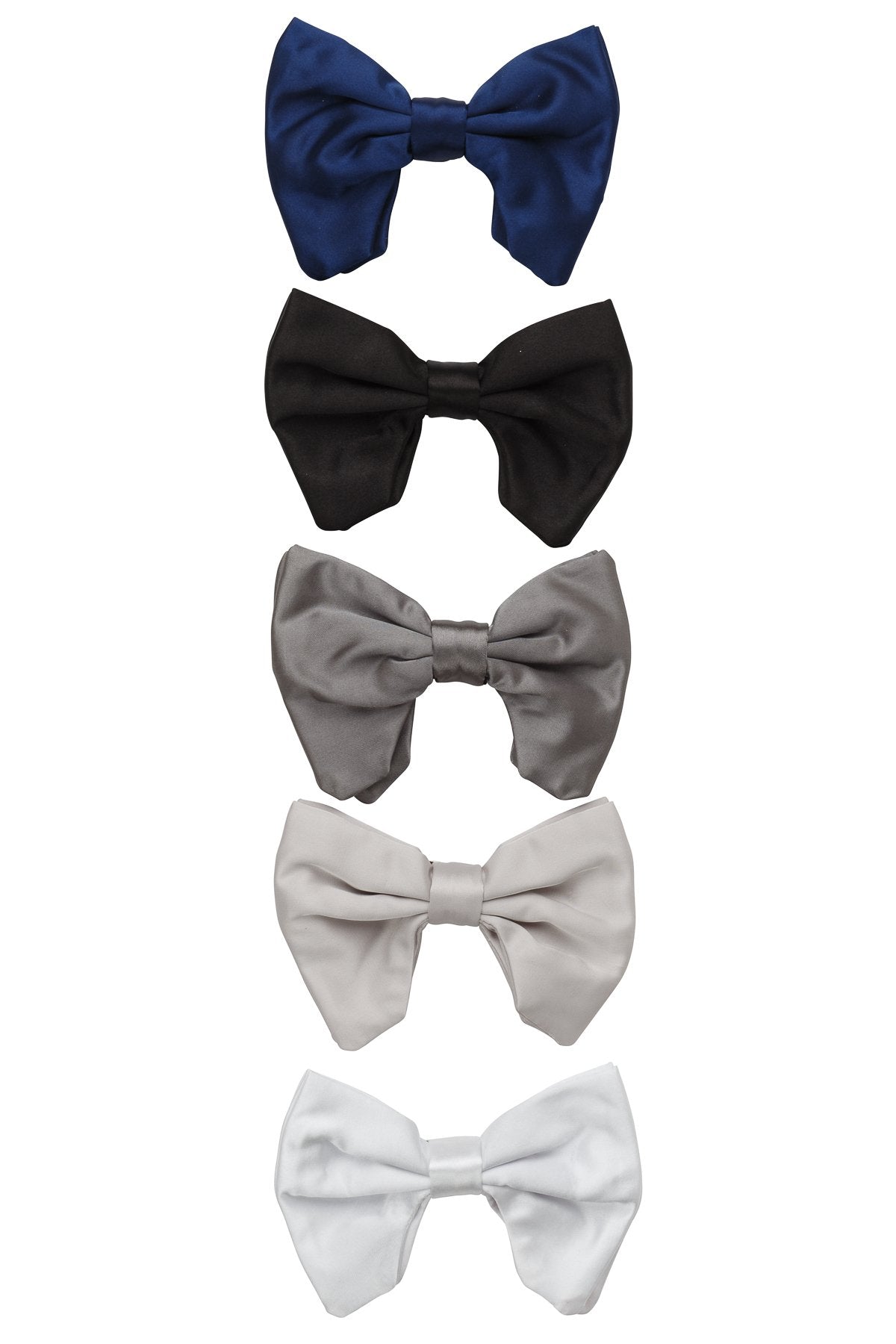 Avant Garde Bowtie - Navy Satin - PROJECT 6, modest fashion