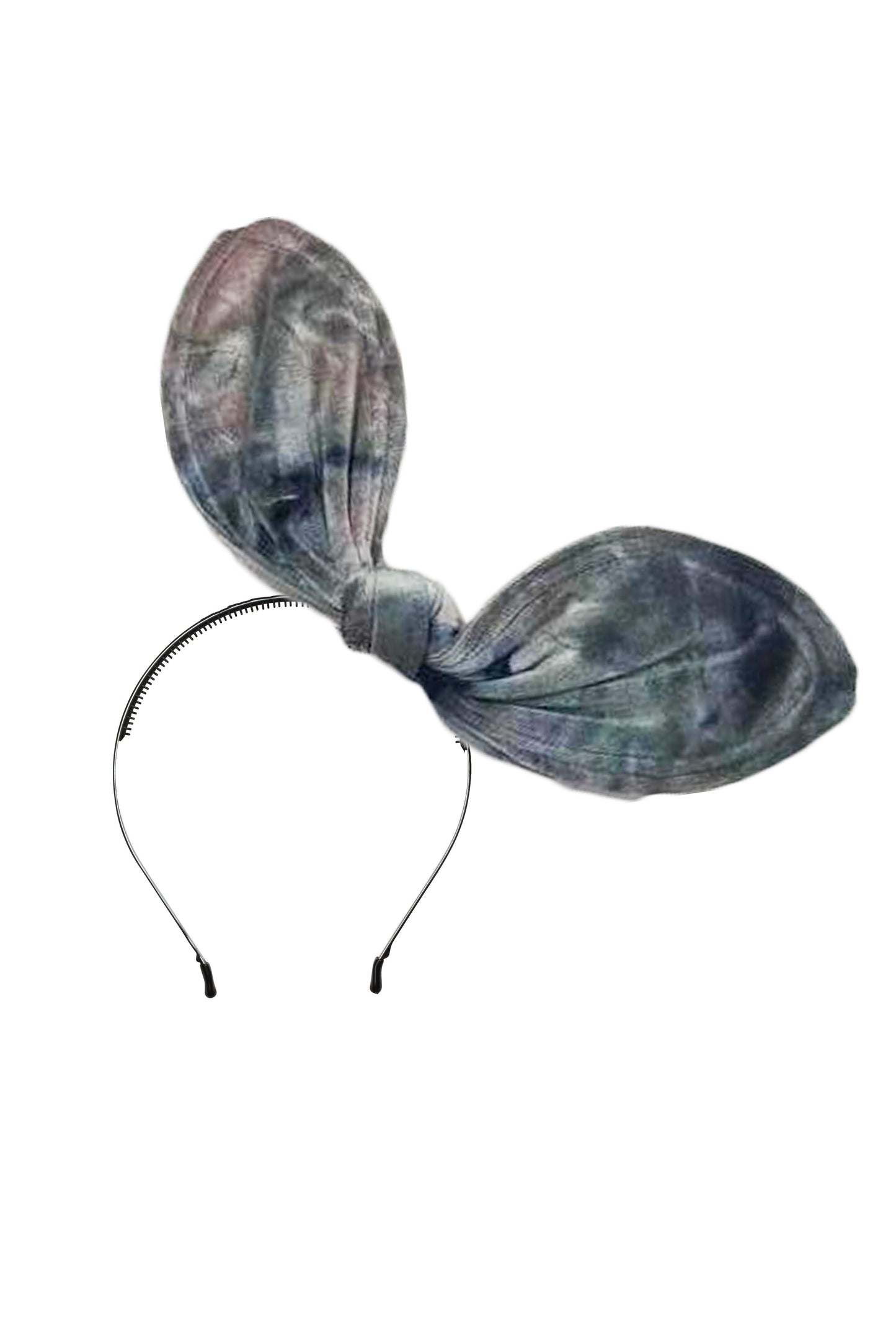 Bubble Ear - Blush/Aqua/Navy Velvet - PROJECT 6, modest fashion