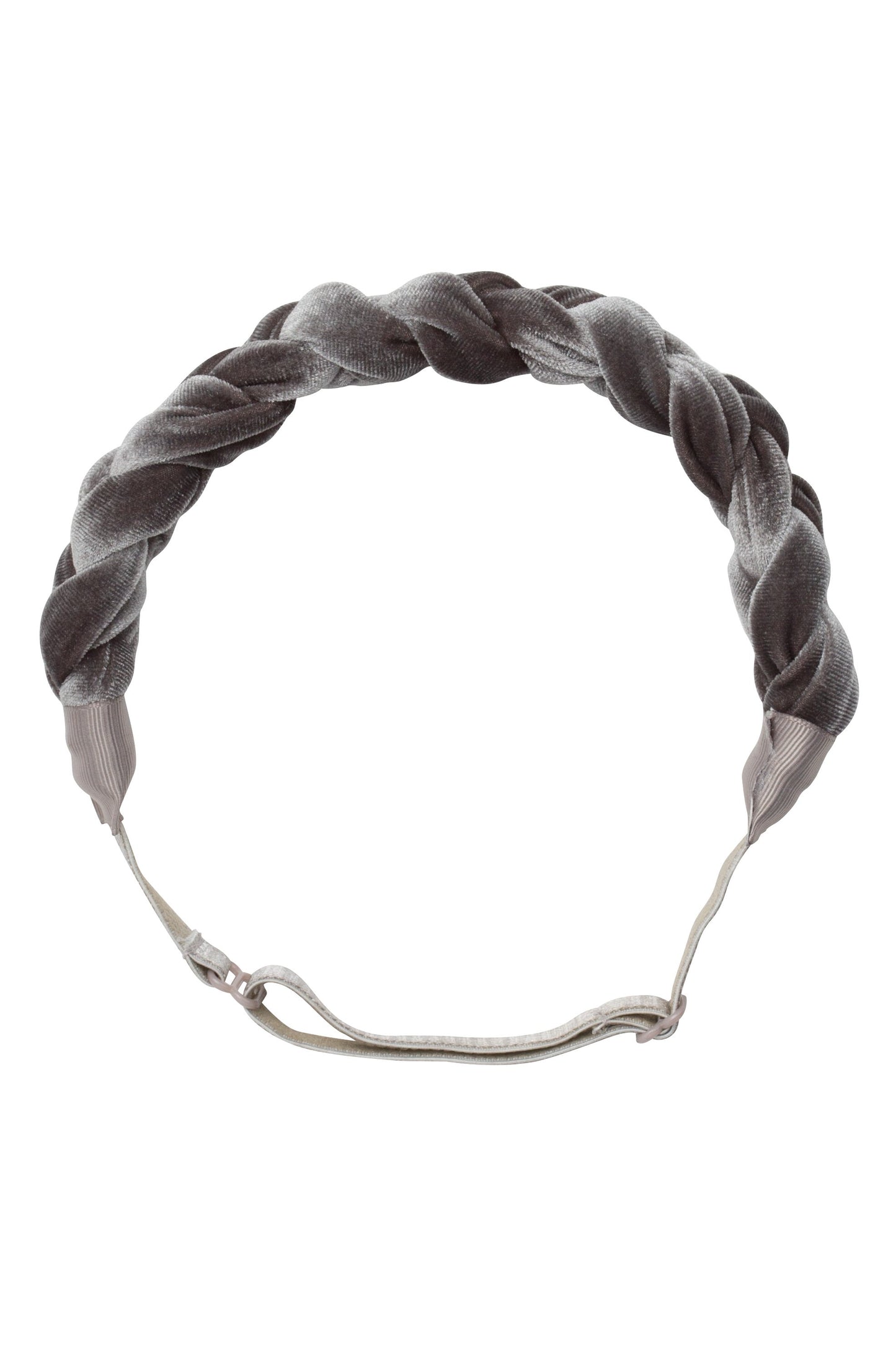 Coronation Day Wrap - Grey Velvet - PROJECT 6, modest fashion