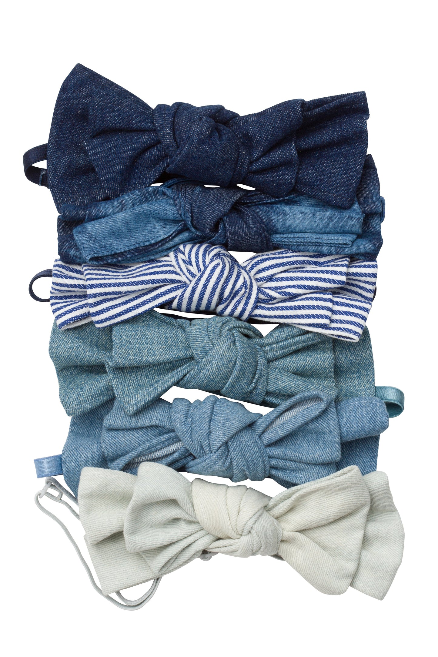 Floppy Denim Wrap - Light Blue Denim - PROJECT 6, modest fashion