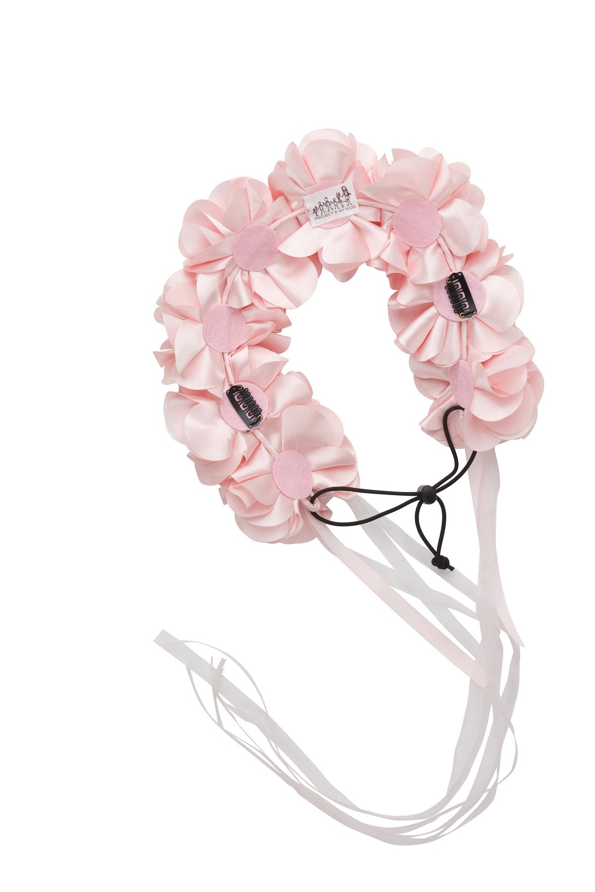 Floral Wreath Full - Baby Pink - PROJECT 6, modest fashion