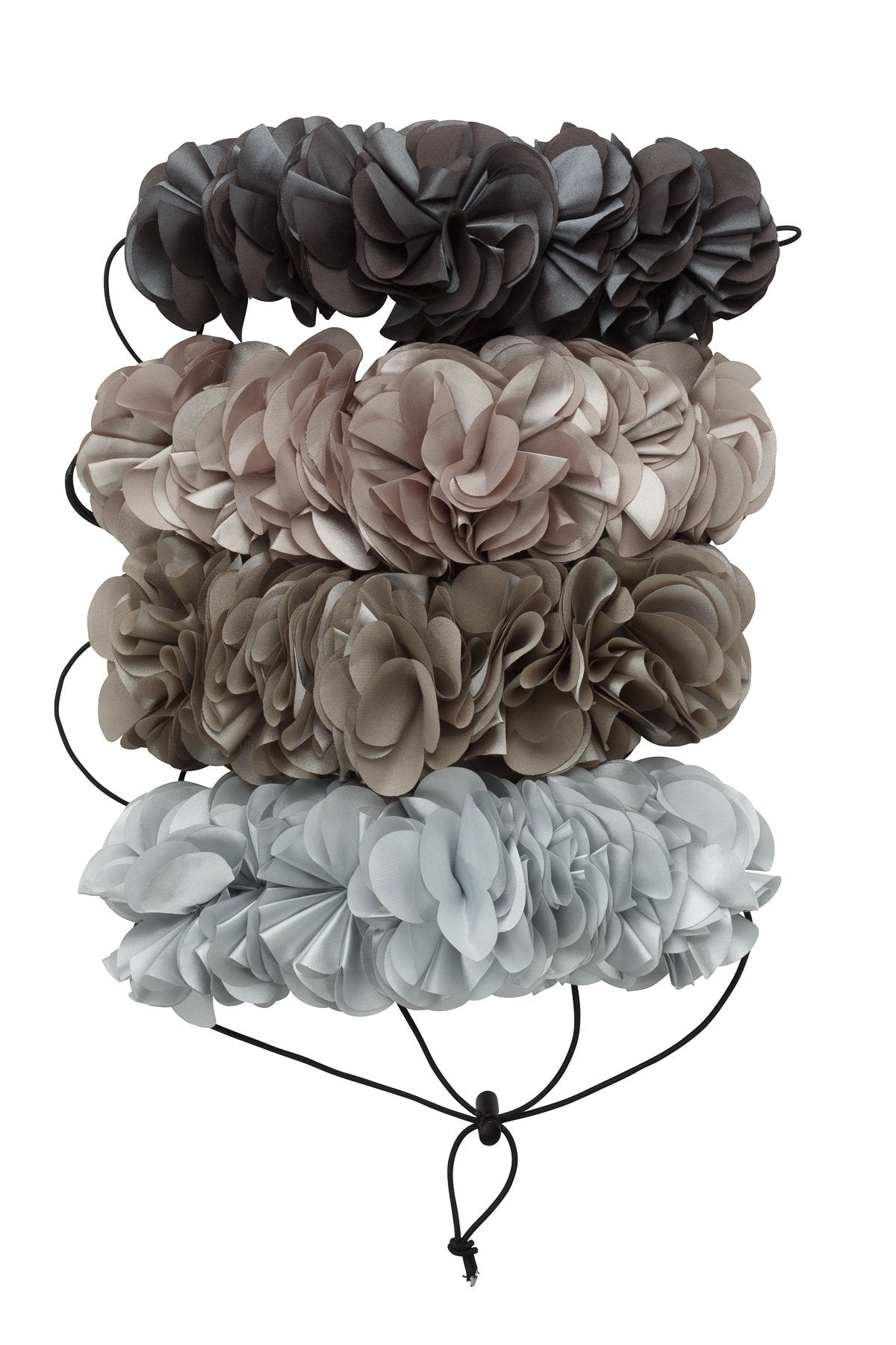 Floral Wreath Petit - Charcoal - PROJECT 6, modest fashion