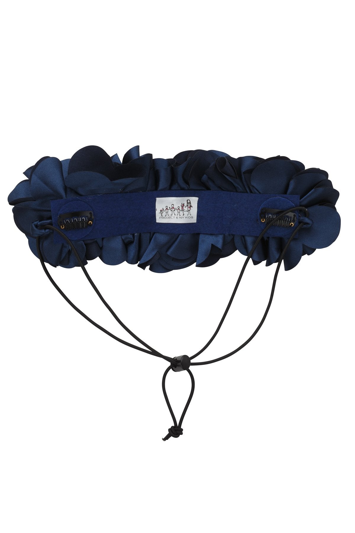 Floral Wreath Petit - Navy - PROJECT 6, modest fashion