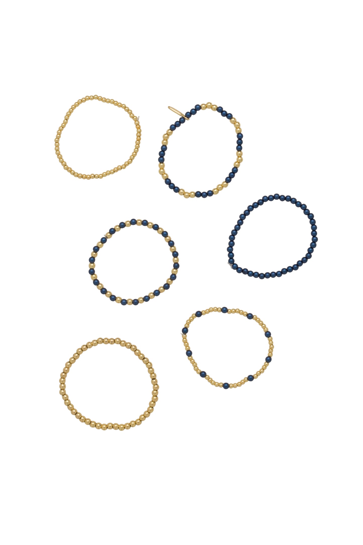 Golden Hour Bracelet B - Gold/Navy