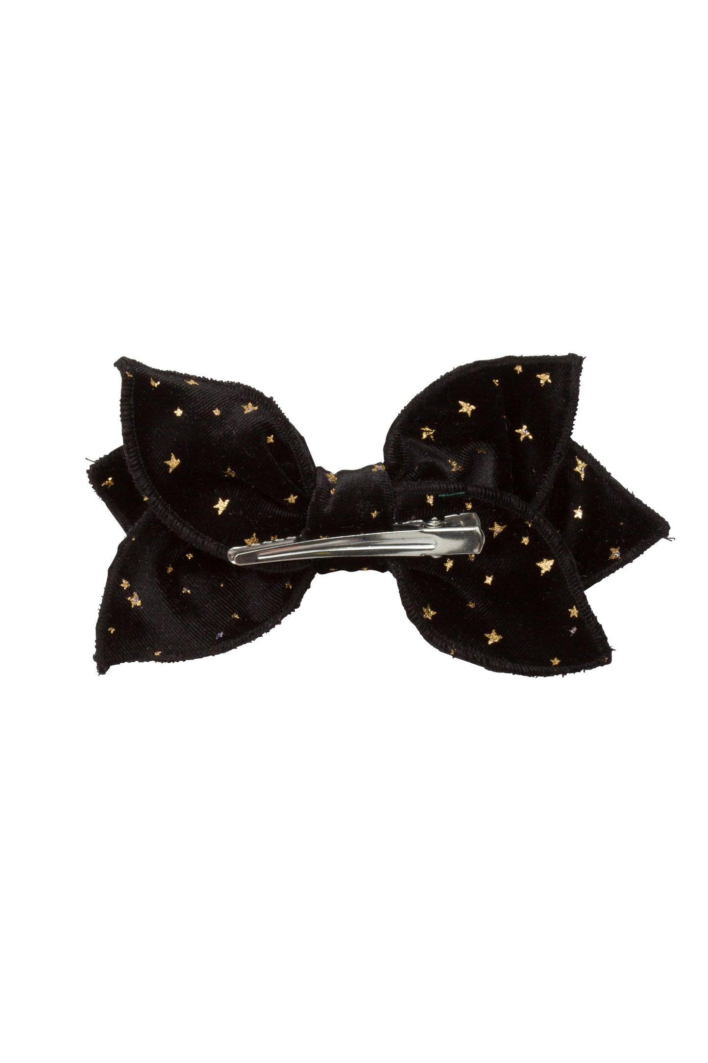 Growing Orchid Clip - Black Star Velvet - PROJECT 6, modest fashion