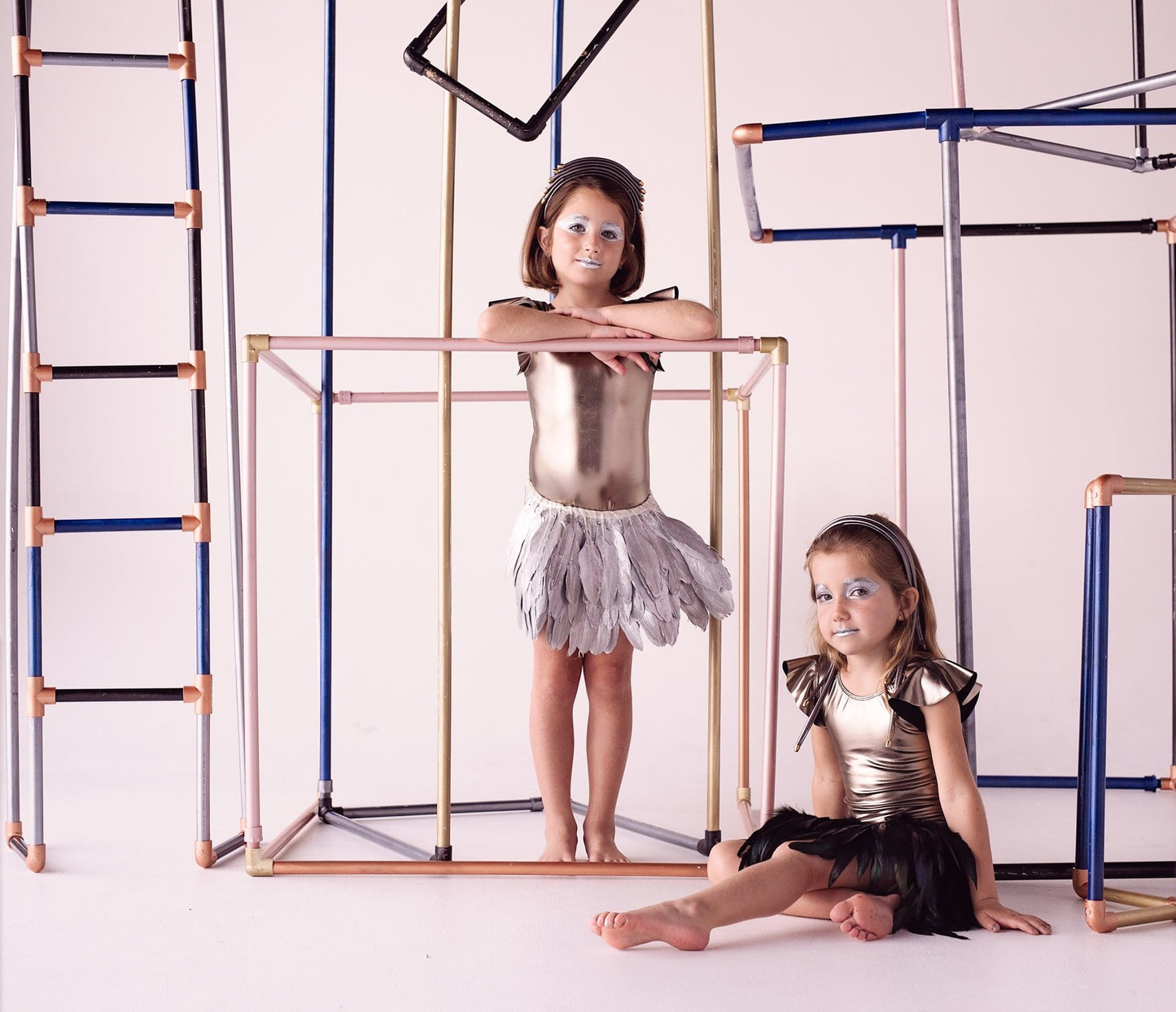 Extension Leather Headband - Pewter - PROJECT 6, modest fashion