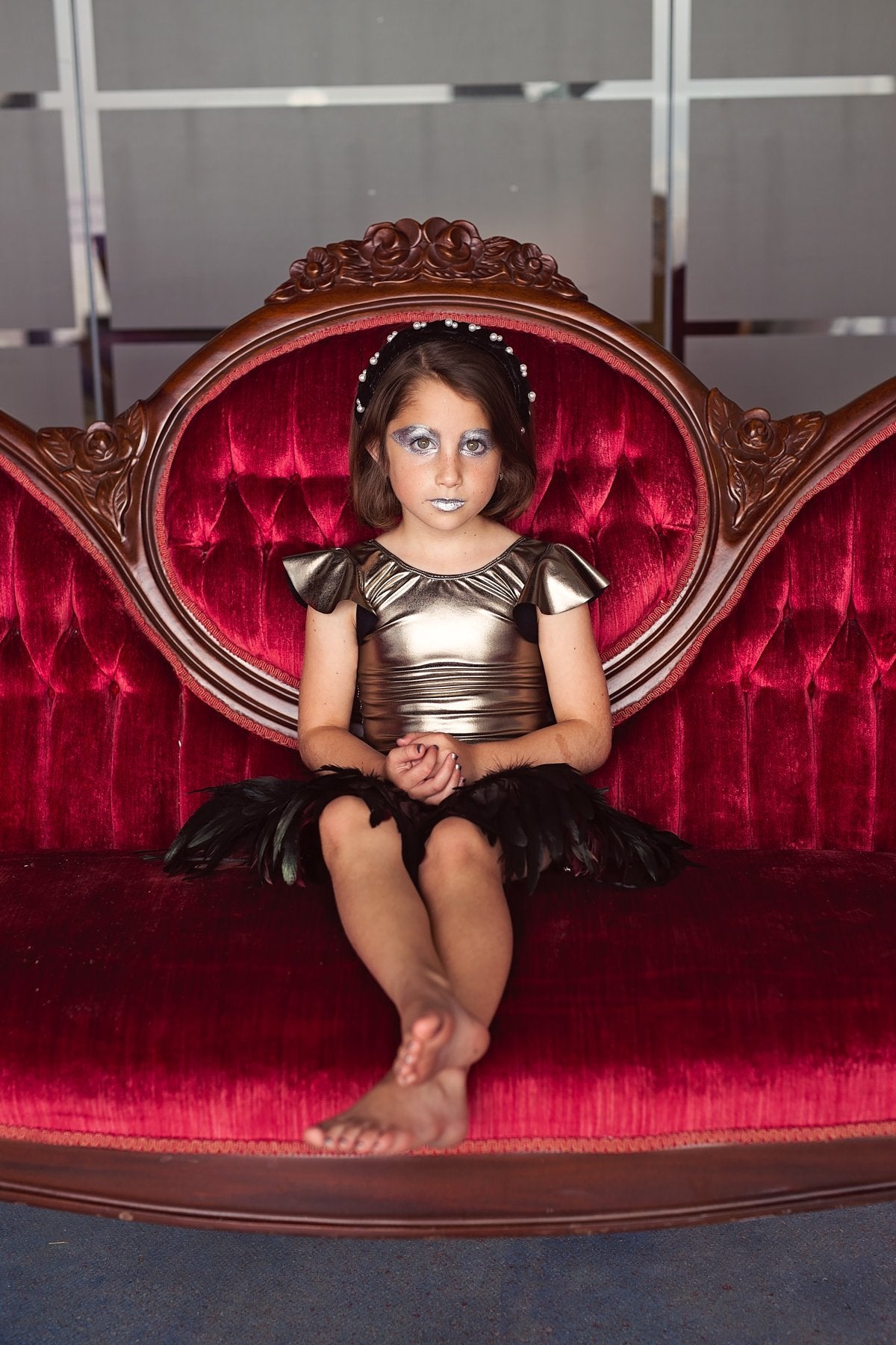 Twisted Pearl Velvet Headband - Baby Pink - PROJECT 6, modest fashion