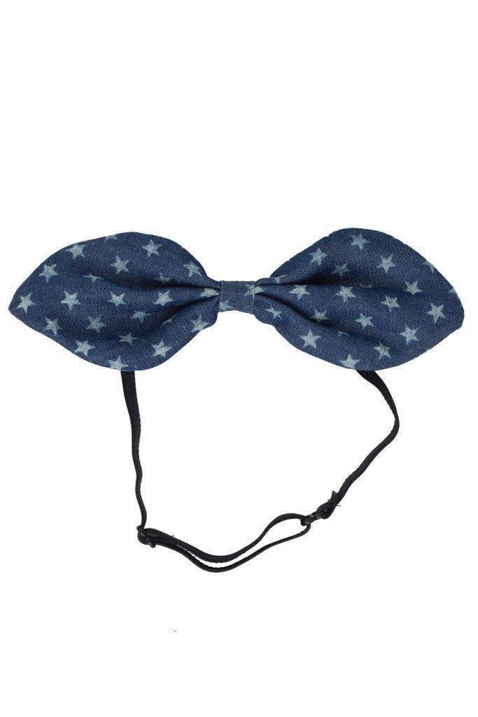 The Perfect Bow Wrap - Dark Star Denim - PROJECT 6, modest fashion