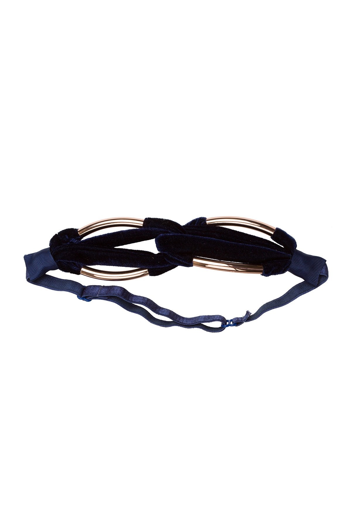 Tubular Wrap - Navy Velvet - PROJECT 6, modest fashion