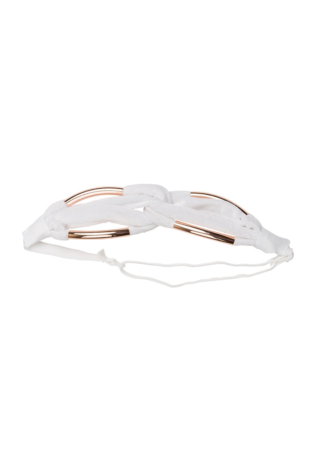 Tubular Wrap - White Velvet - PROJECT 6, modest fashion