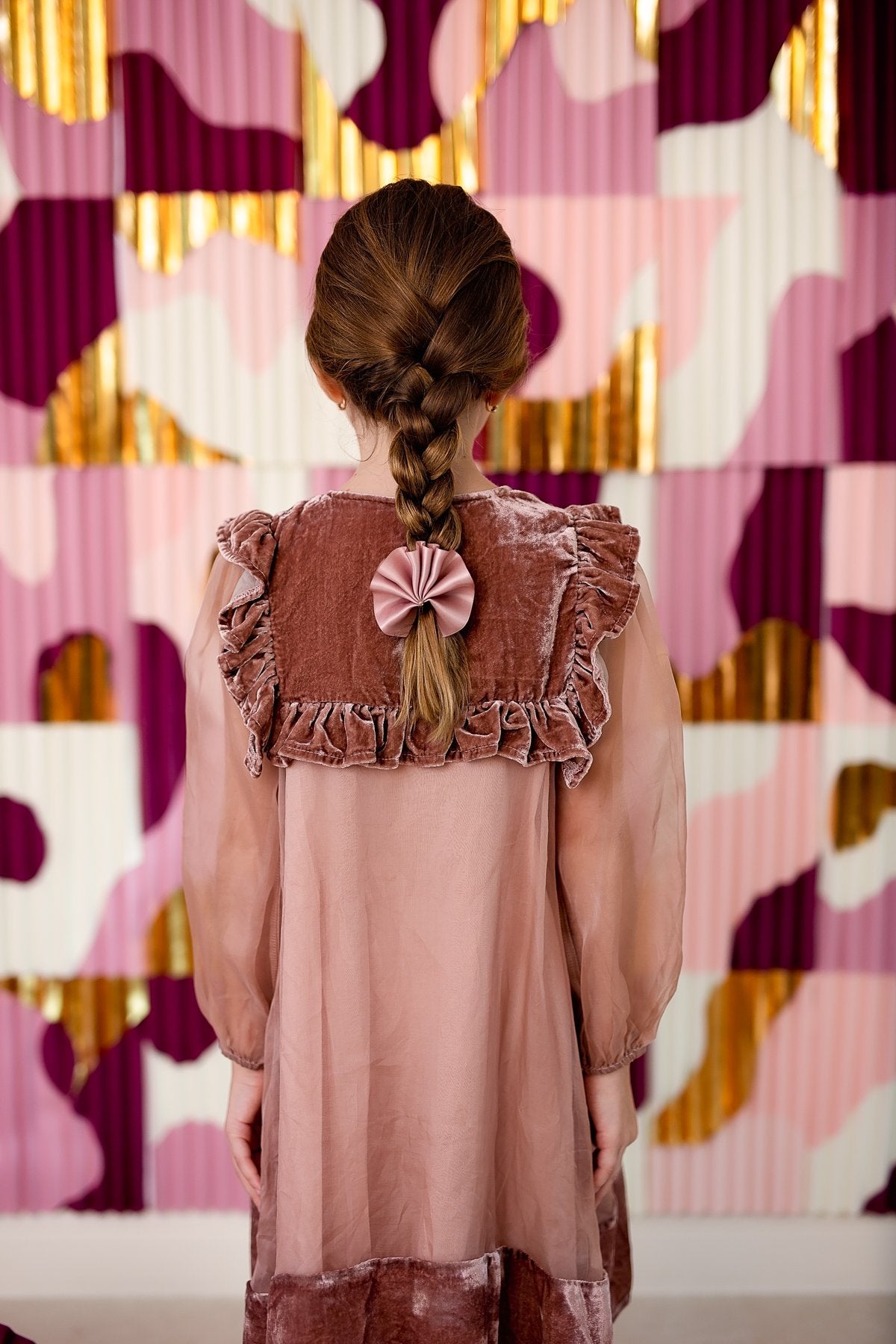 Pirouette Clip (1 pc) - Antique Mauve