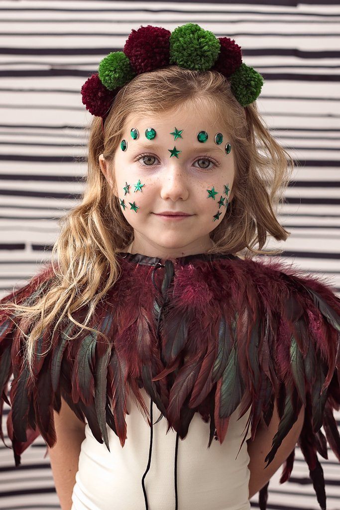 Yarn Pom Pom - Burgundy/Hunter - PROJECT 6, modest fashion