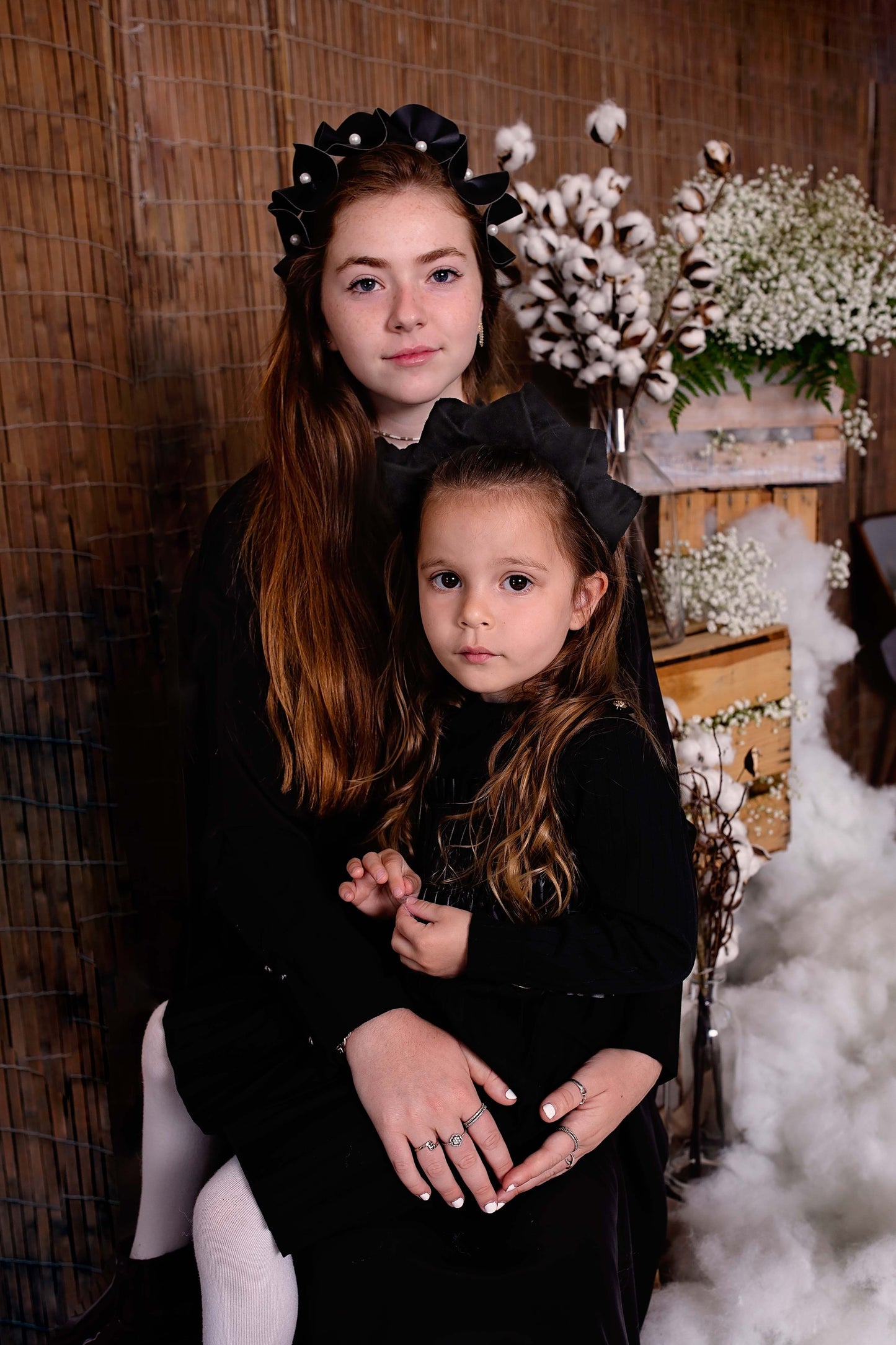 Mountain Queen Headband - Black Velvet