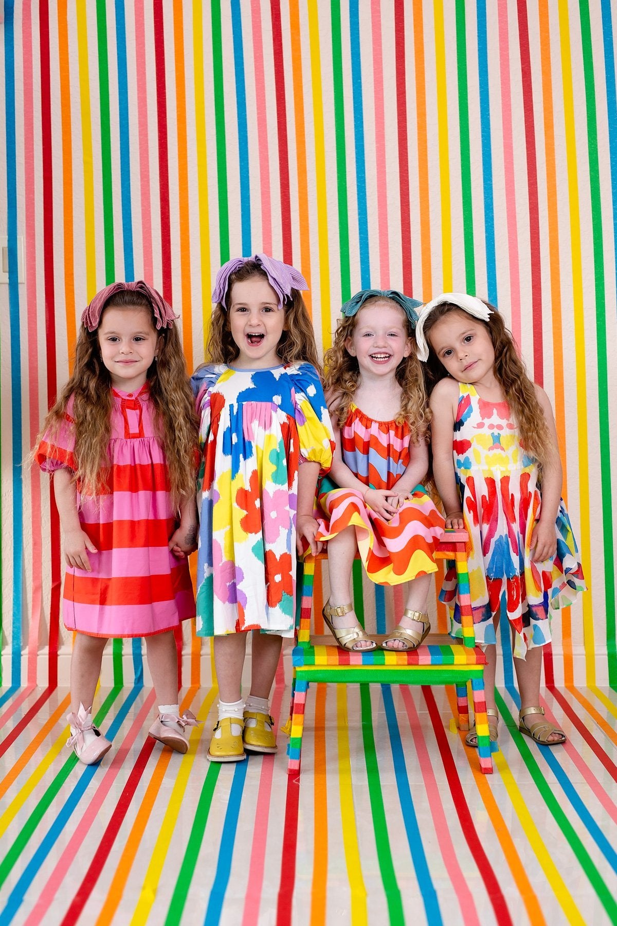 Spring Petals Headband - Light Mauve