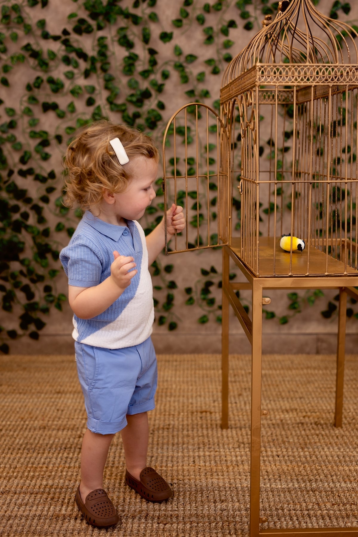 Olly Logs Set of 2 - Bronze Pleather