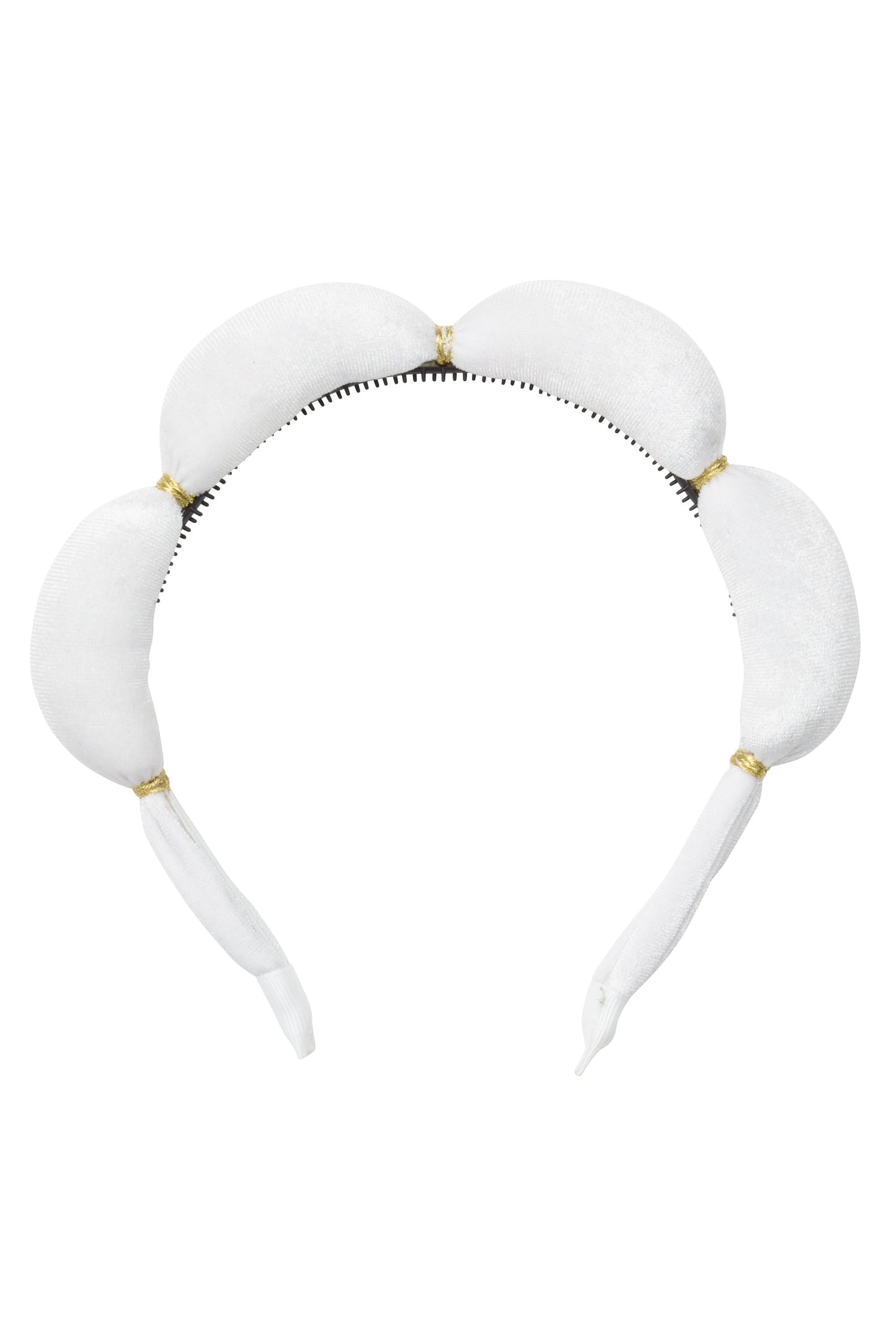 Jasmin Headband - White Velvet - PROJECT 6, modest fashion