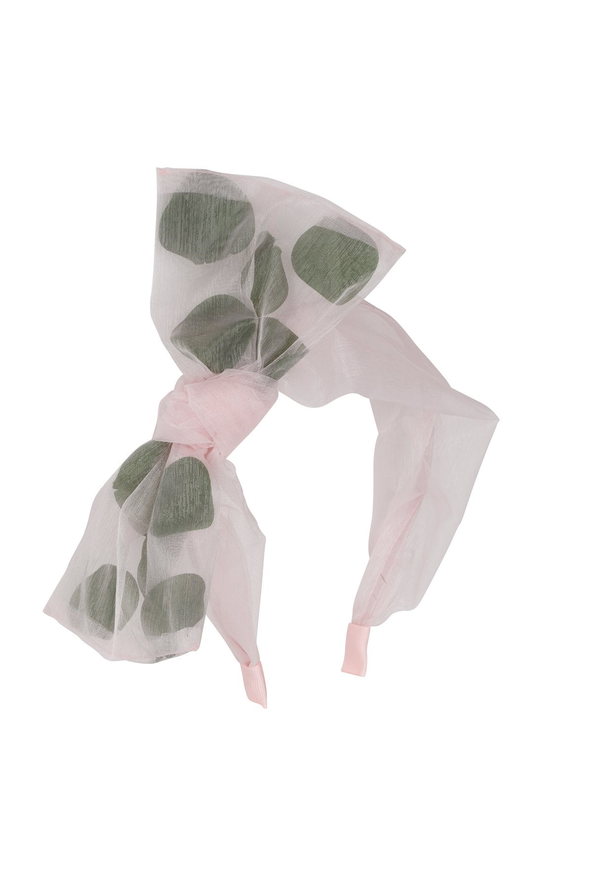 Organza Petal Headband - Pink - PROJECT 6, modest fashion