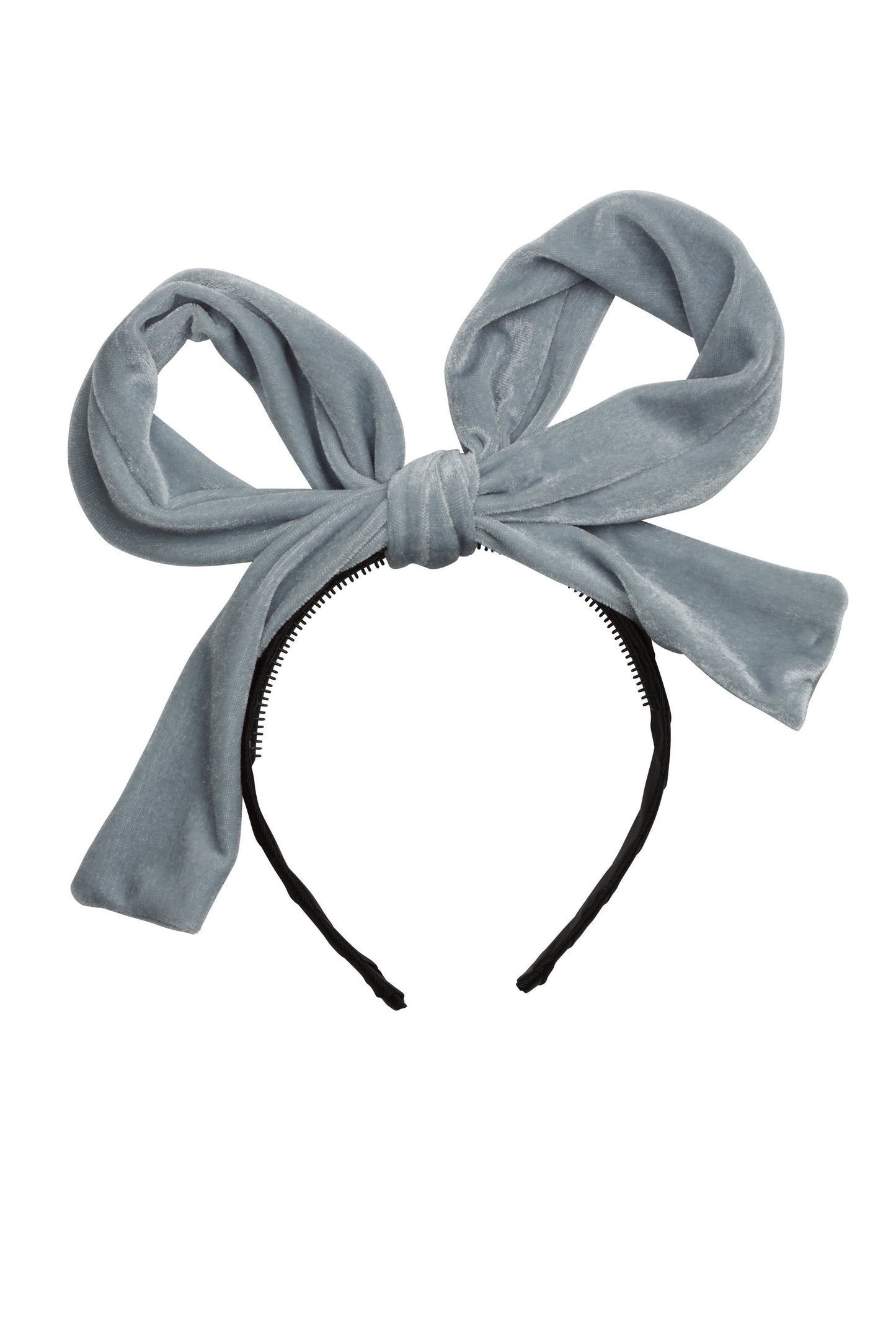 Party Bow - Pale Blue Velvet - PROJECT 6, modest fashion
