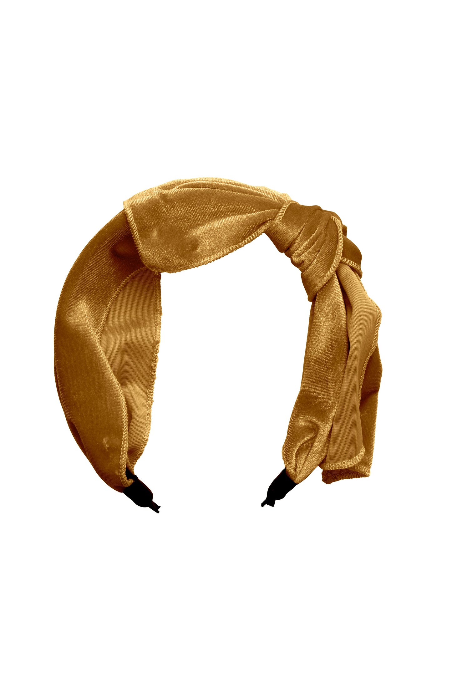 Playful Bow - Gold Velvet - PROJECT 6, modest fashion
