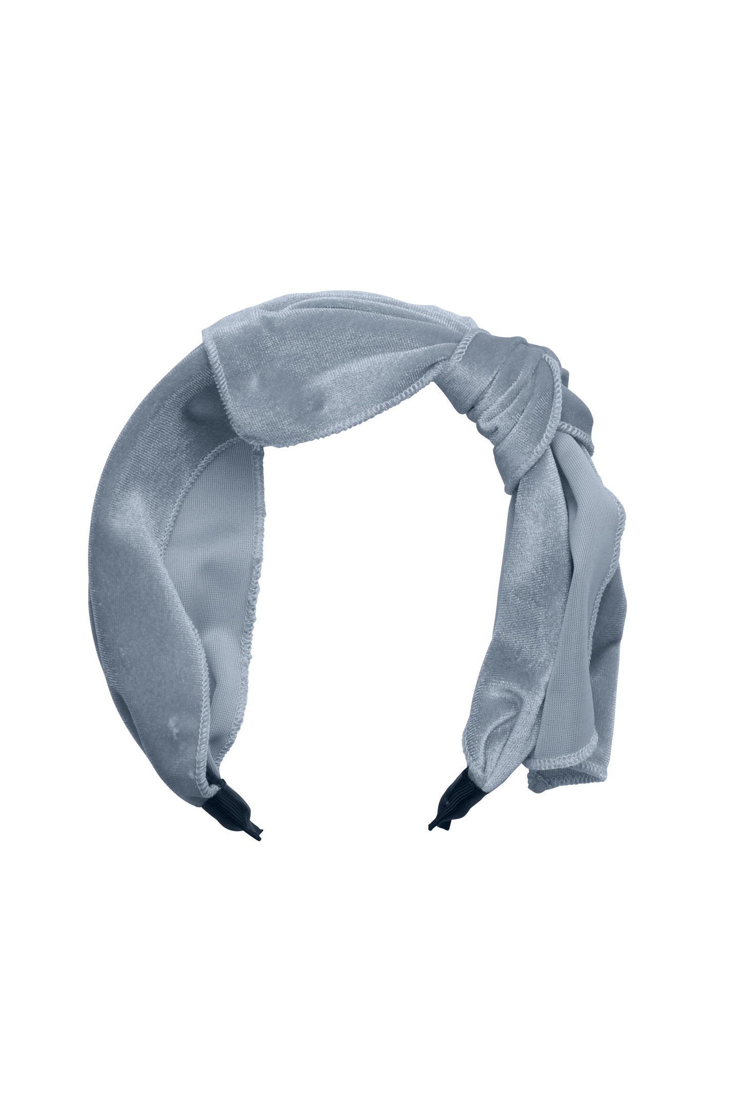 Playful Bow - Pale Blue Velvet - PROJECT 6, modest fashion