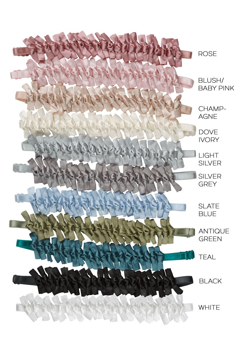 Satin Tied Wrap - Slate Blue - PROJECT 6, modest fashion