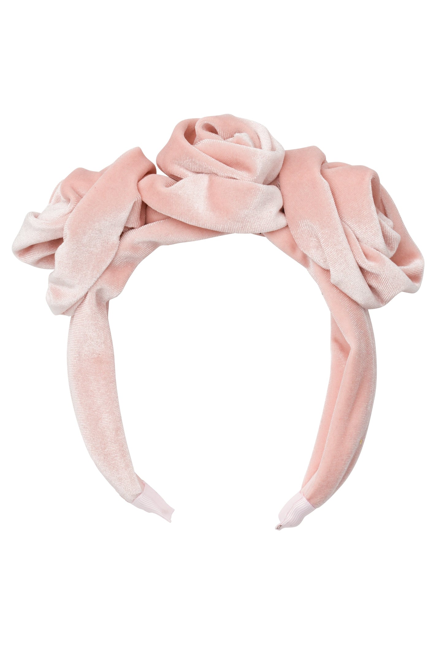 Triple Rose Garden Headband - Light Blush - PROJECT 6, modest fashion
