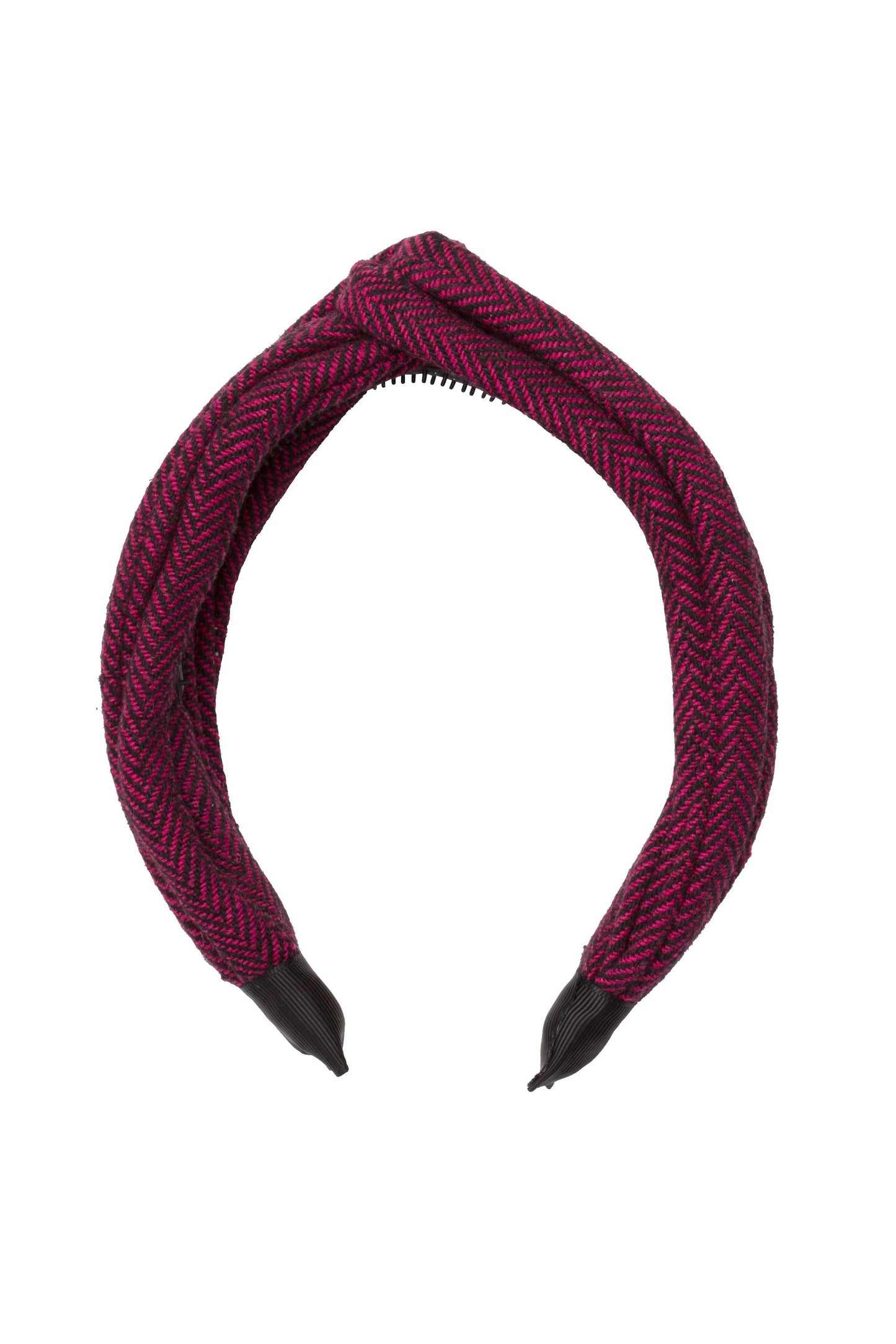 Tubular Herringbone Headband - Hot Pink - PROJECT 6, modest fashion
