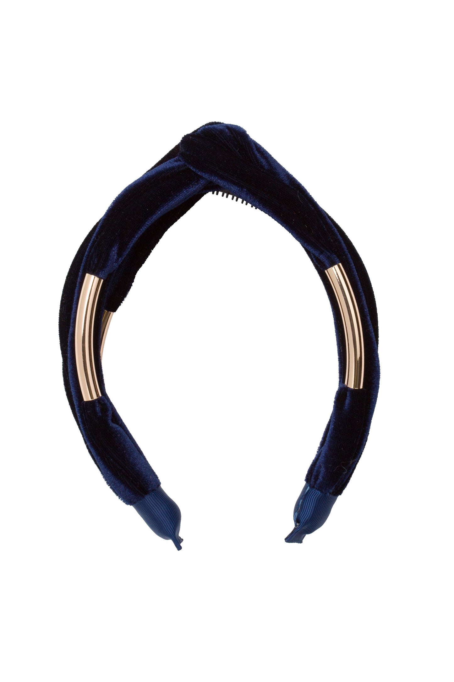 Tubular Headband - Navy Velvet - PROJECT 6, modest fashion