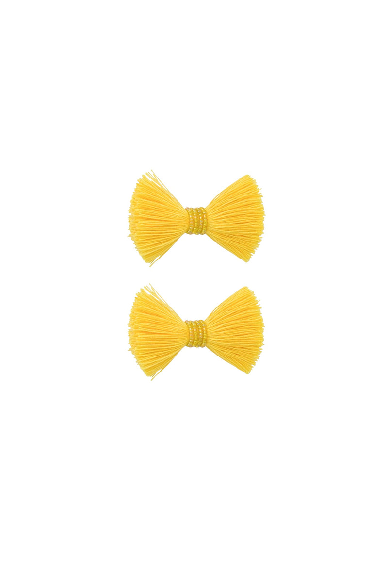 Waterfall Piggy Clip Set of 2 - Daffodil Yellow