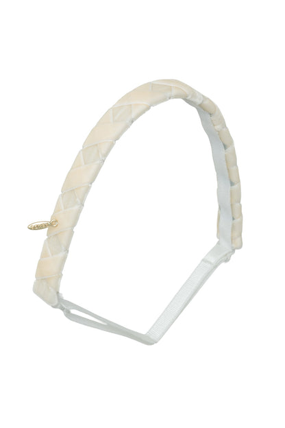 Ballet Slippers Velvet Wrap - Ivory