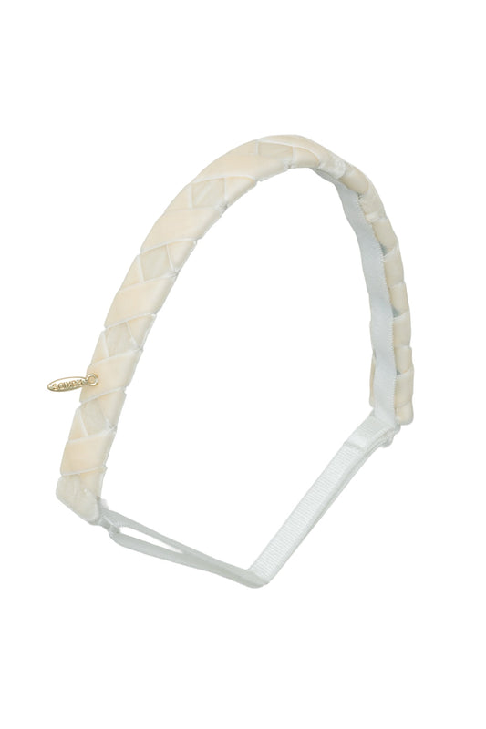 Ballet Slippers Velvet Wrap - Ivory