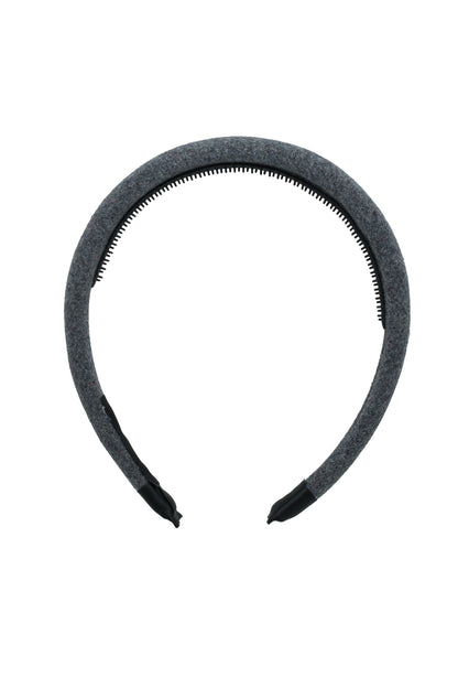 Barre Wool Headband - Charcoal