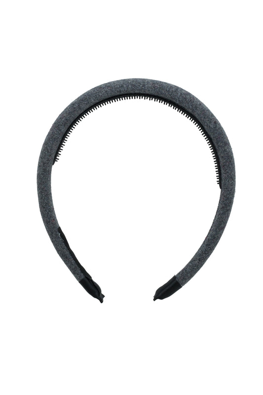 Barre Wool Headband - Charcoal
