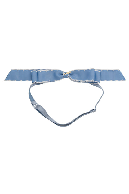 Doubled Matilda Moonstitch Wrap - French Blue