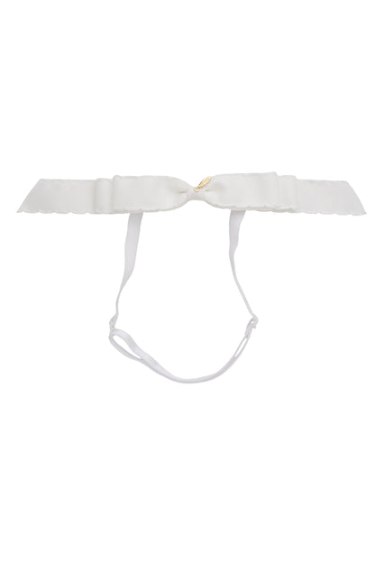 Doubled Matilda Moonstitch Wrap - White