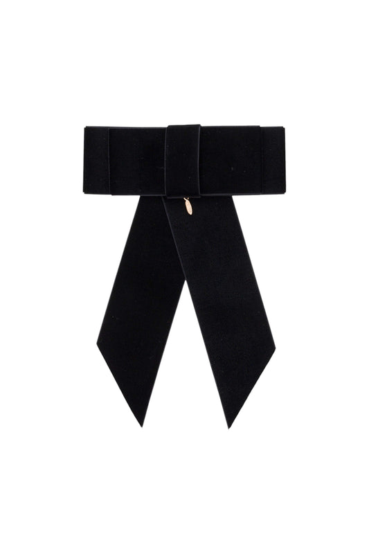 The Gala Bow Clip - Black
