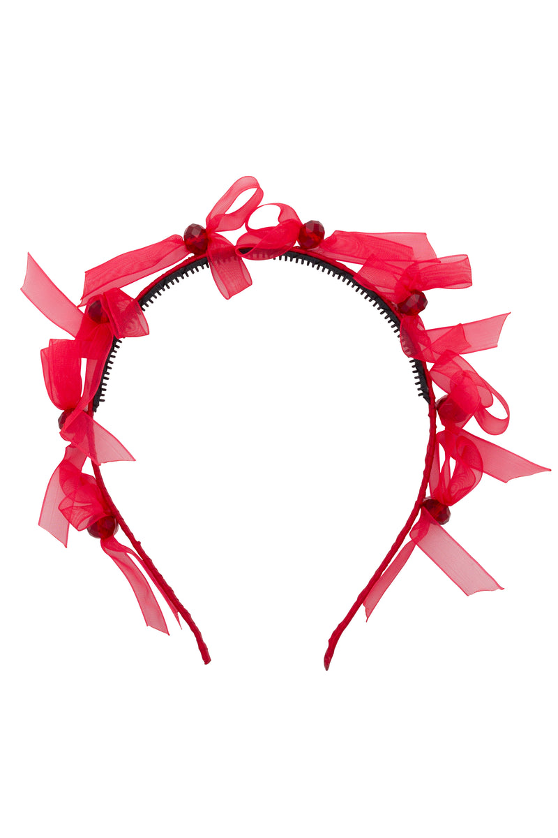 Glass Dancer Headband - Red