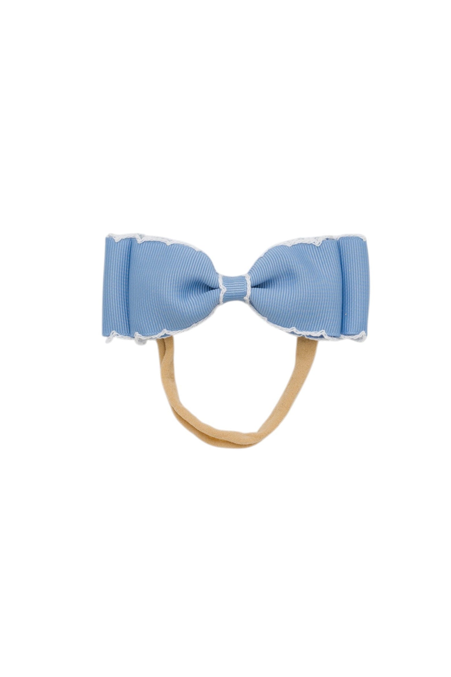 Heather Moonstitch Bow Newborn - Available in 10 Colors