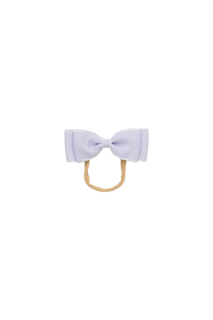 Heather Moonstitch Bow Newborn - Available in 10 Colors