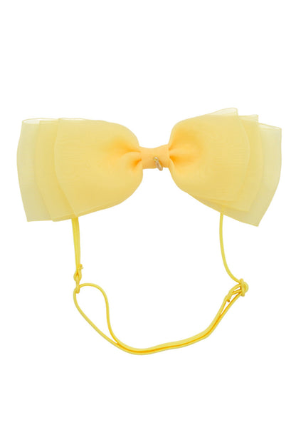 Heather Organza Wrap - Chamois Yellow