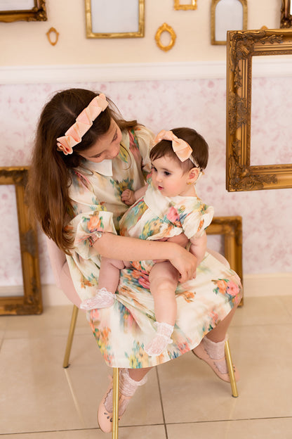 Cascading Duo Headband - Spring Moss