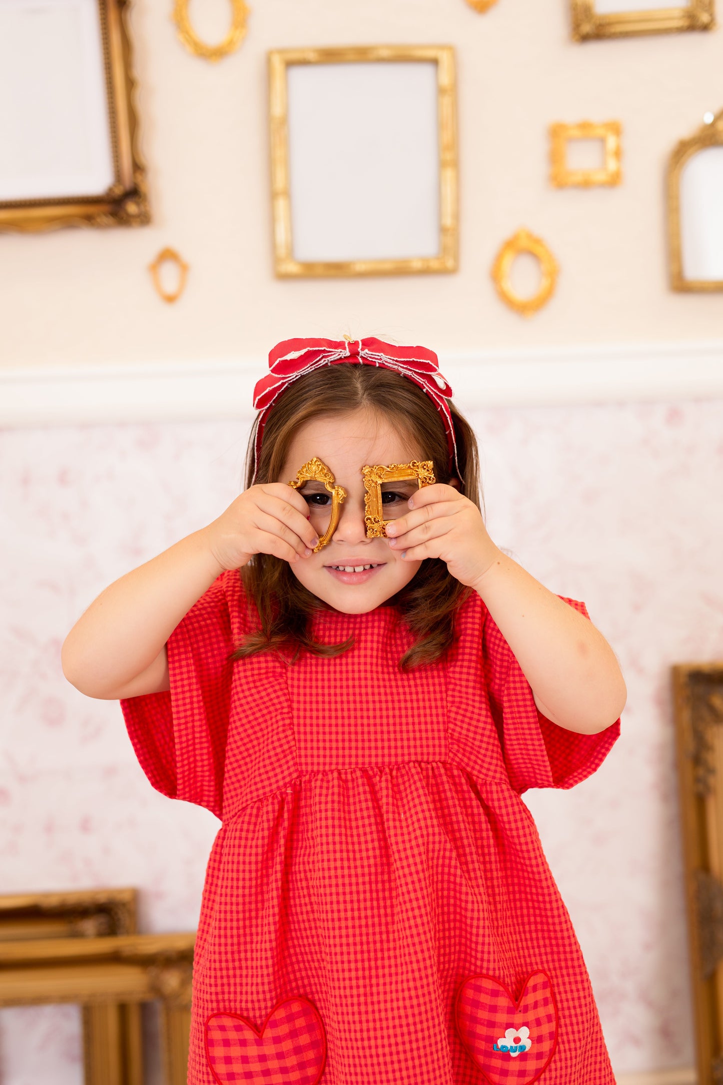 Doubled Matilda Moonstitch Headband - White