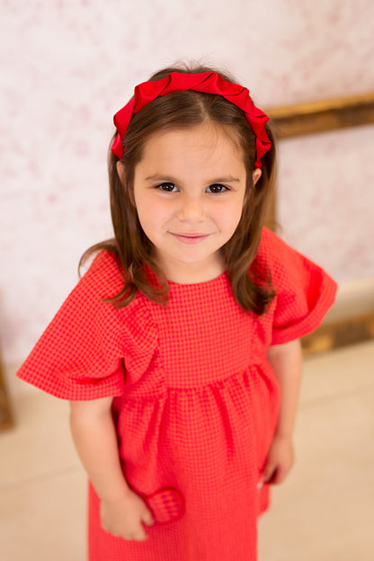 Twisted Duo Headband - Hot Pink