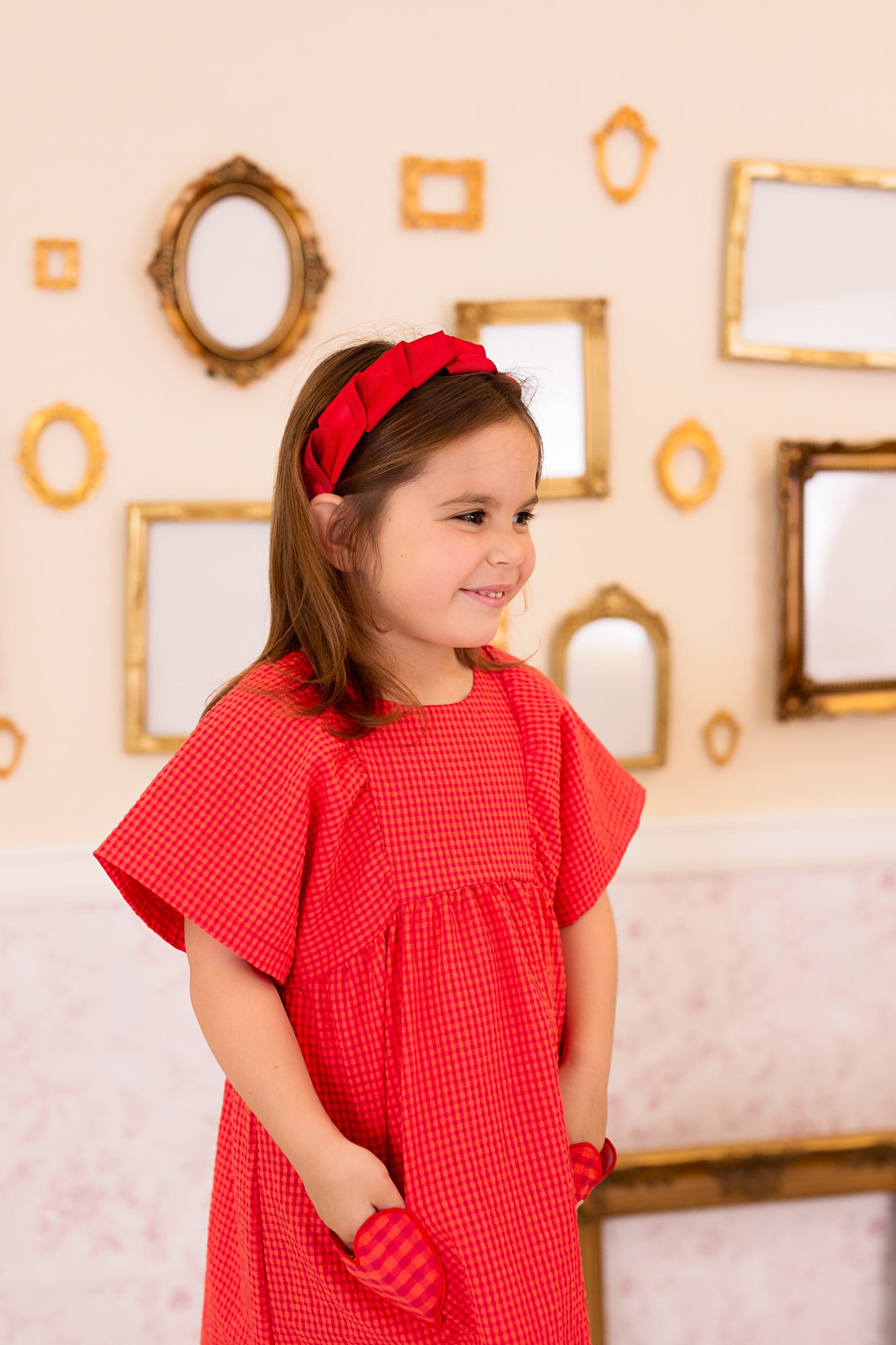 Cascading Duo Headband - Tan