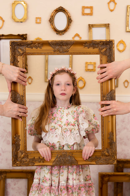 Little Duchess Headband - Blush Pearl